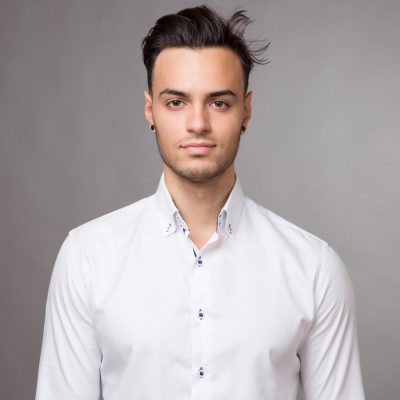 Bewerbungsbild im Fotostudio