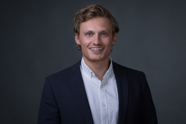 Bewerbungsportrait im Fotostudio