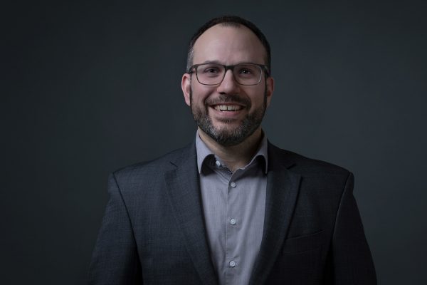 Bewerbungsportait im Fotostudio