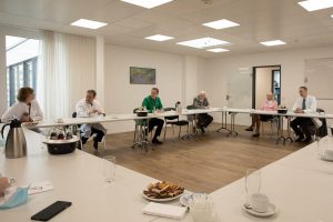 Konferenz bei Dr.Wisplinghof mit Armin Laschet