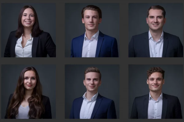 Businessportraits vom trustventure Team im Fotostudio nonverbal | businessfotografie in Köln